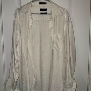 Claiborne 100% Linen Shirt